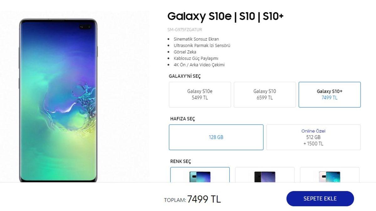 Samsung Galaxy S10 Plus Tanıtıldı: İşte Fiyatı ve Özellikleri