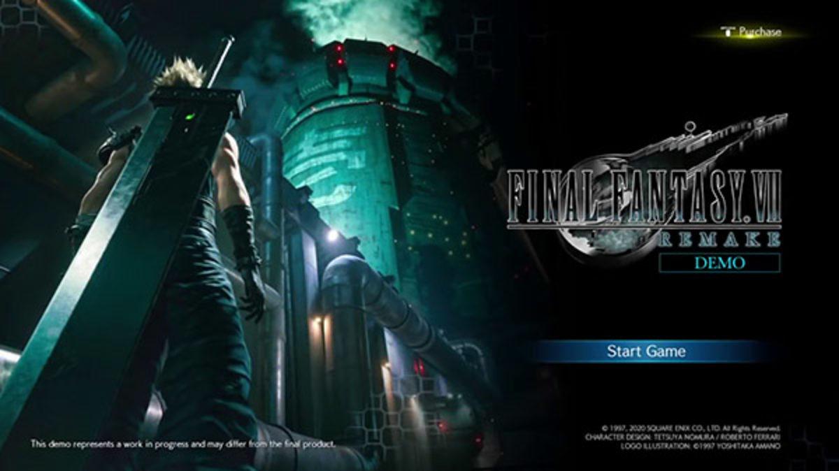 Final Fantasy VII Remake Demosuna Ait Giriş Videosu Ortaya Çıktı