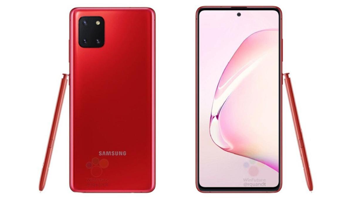 Samsung Galaxy Note10 Lite, İlk Kez Kanlı Canlı Görüntülendi