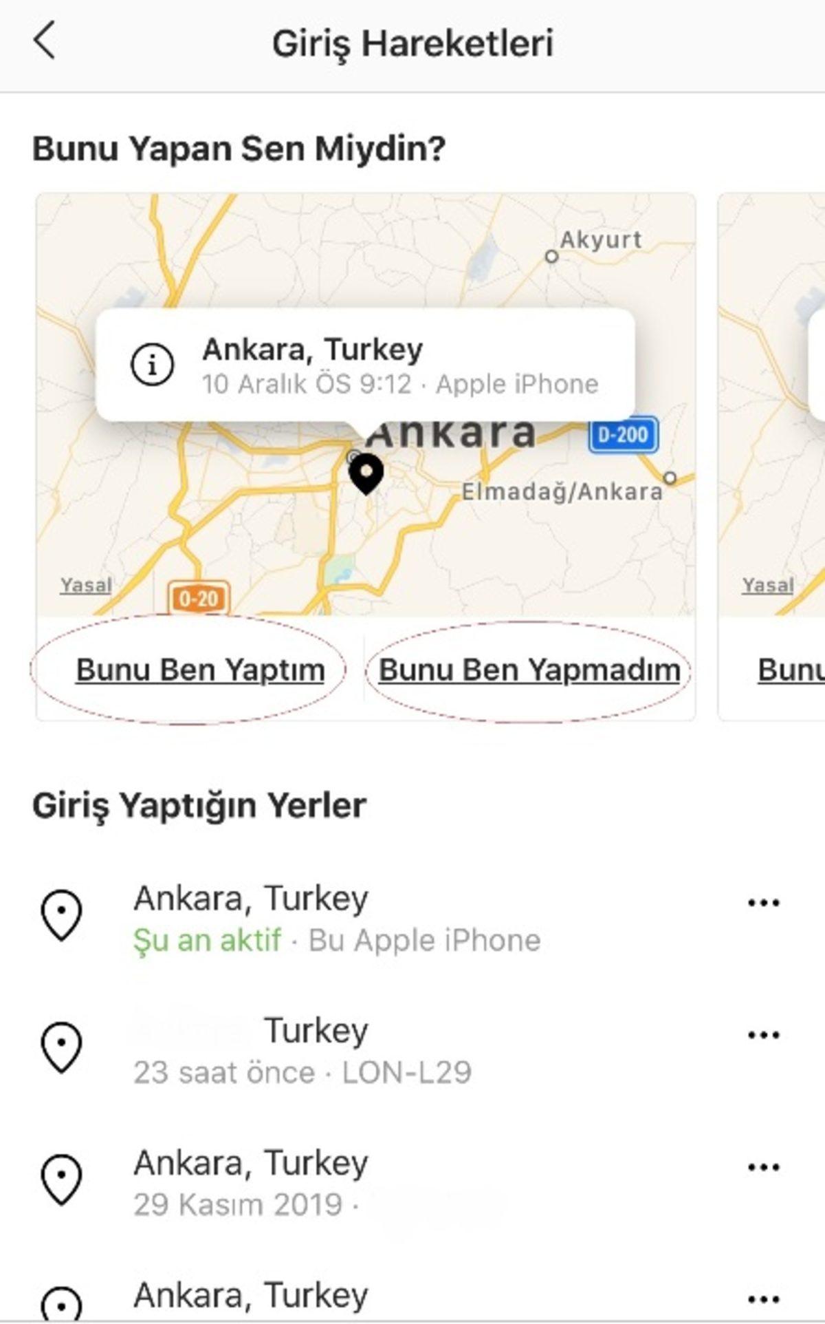 Instagram’a Nerede Giriş Yaptınız? İşte Geçmişinizi Kontrol Etmenin Yolu