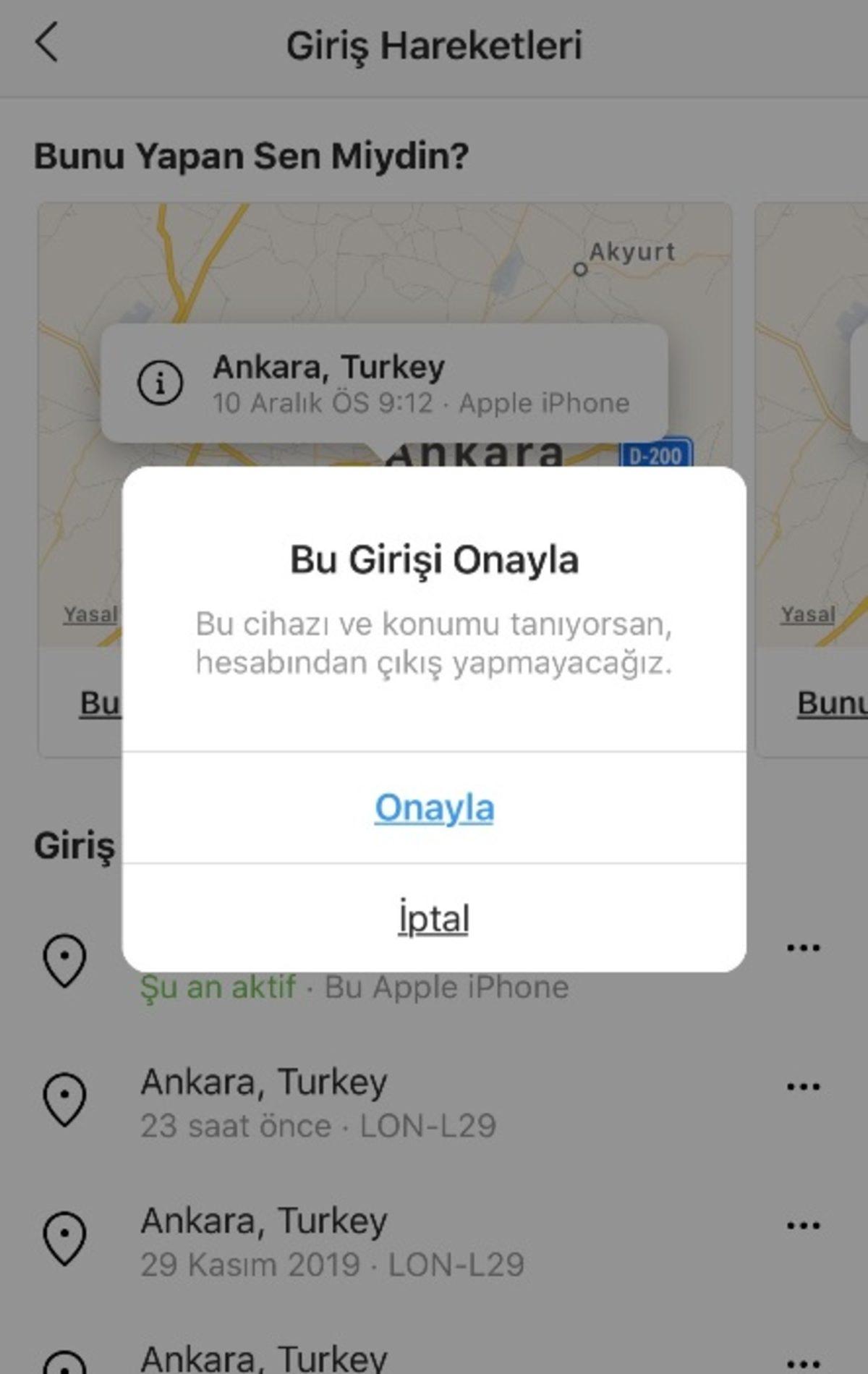 Instagram’a Nerede Giriş Yaptınız? İşte Geçmişinizi Kontrol Etmenin Yolu