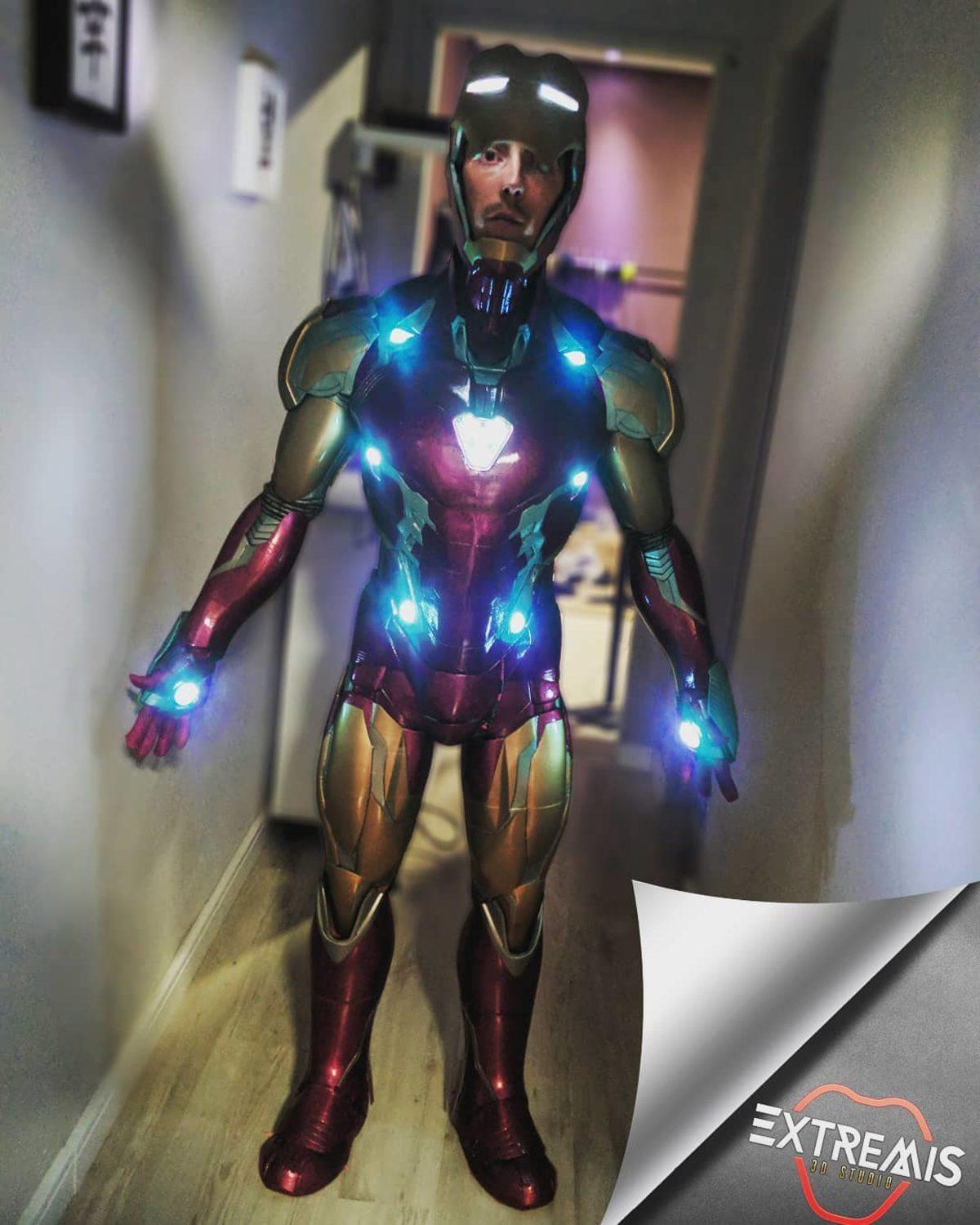 Bir Marvel Hayranı, Gerçek Hayatta Iron Man Zırhı Yaptı