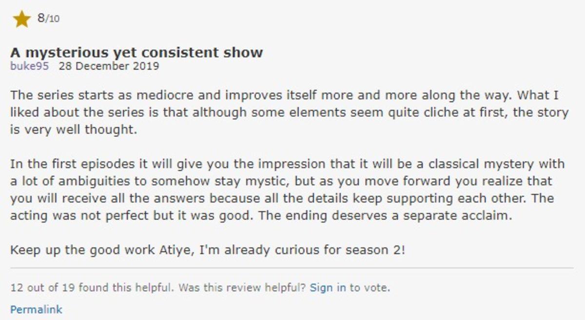 Netflix’in İkinci Orijinal Türk Dizisi Atiye’nin IMDb Puanı Belli Oldu