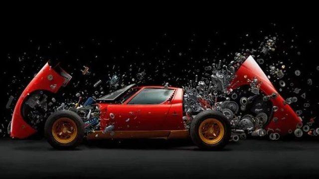 1500 Karenin Birleşmesiyle Ortaya Çıkan Muhteşem Lamborghini Fotoğrafı