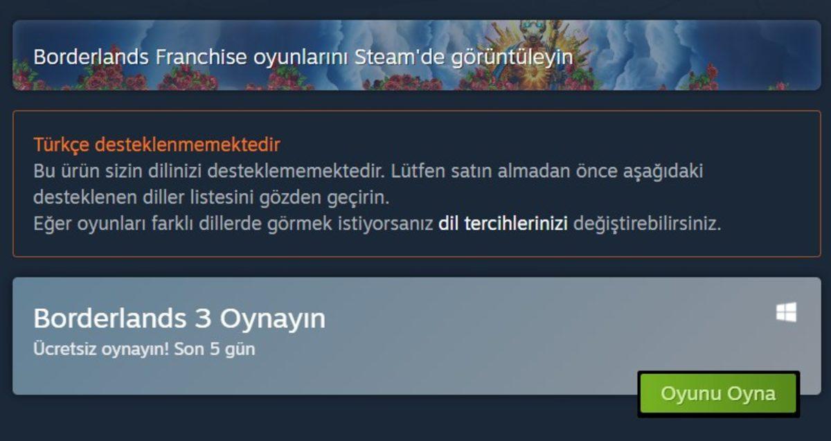Steam Fiyatı 155 TL Olan Borderlands 3, 5 Gün Boyunca Ücretsiz Oynanabilir Oldu