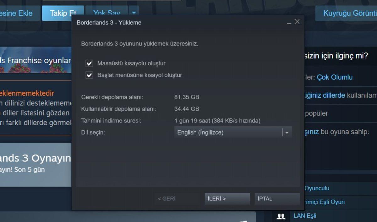 Steam Fiyatı 155 TL Olan Borderlands 3, 5 Gün Boyunca Ücretsiz Oynanabilir Oldu