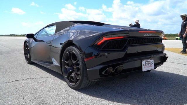 Lamborghini Huracan Spyder’ın Pisti Ağlatan Hız Testi (Video)