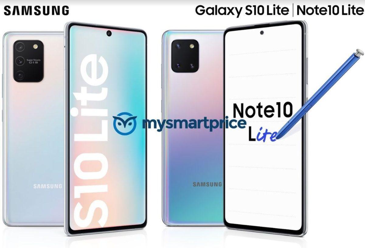 Samsung Galaxy Note10 Lite ve S10 Lite’ın Basın Görselleri Ortaya Çıktı