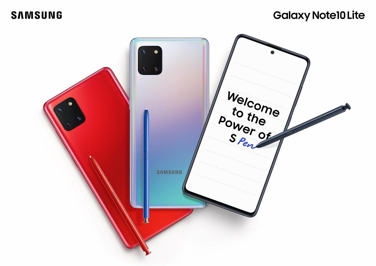 Samsung Galaxy Note10 Lite ve S10 Lite’ın Basın Görselleri Ortaya Çıktı