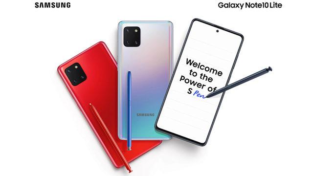 Samsung Galaxy Note10 Lite ve S10 Lite’ın Basın Görselleri Ortaya Çıktı