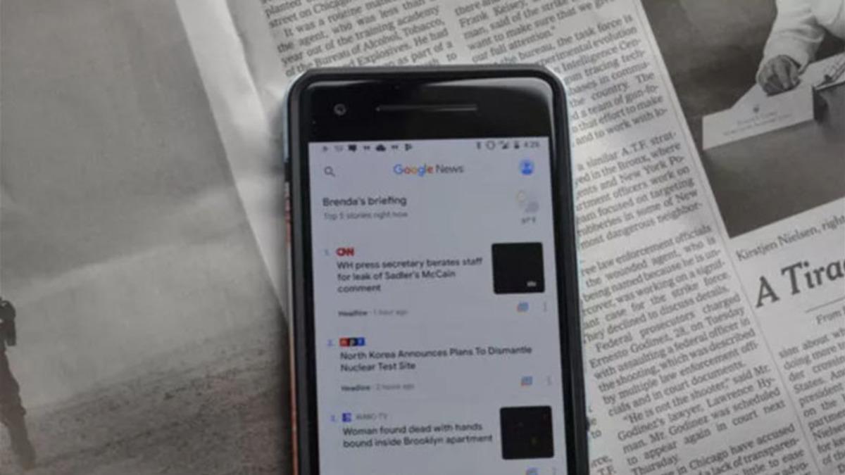 Google Haberler’deki Dijital Dergi ve Gazeteler Kaldırılıyor