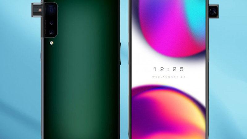 OPPO, Yandan Açılan Bir Kameraya Sahip Bir Telefon Patenti Aldı