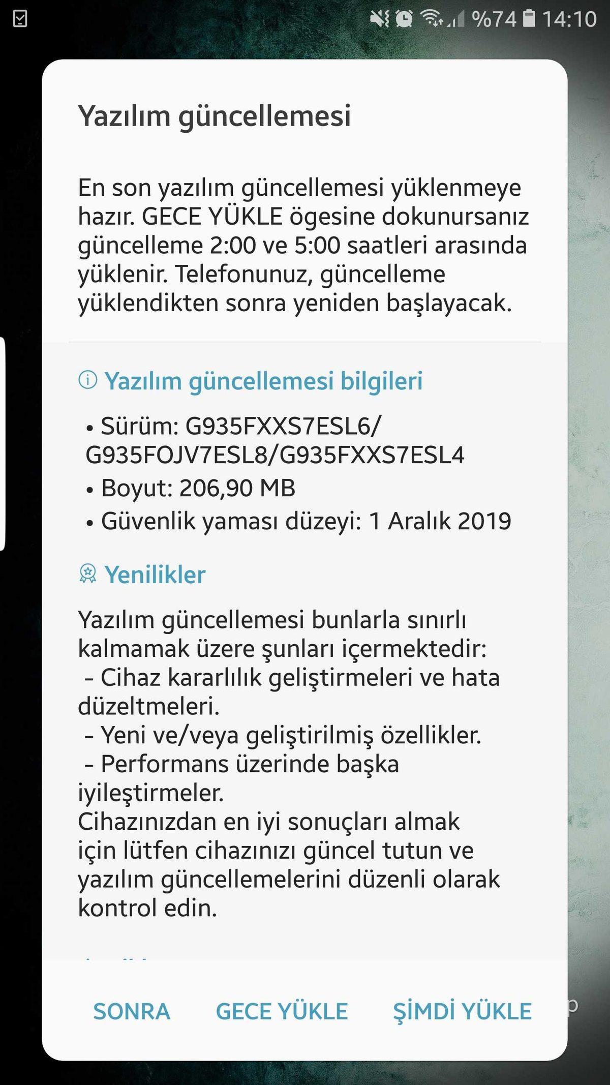 Honor 10 ve Samsung Galaxy S7 Edge, Aralık 2019 Güvenlik Güncellemesi Almaya Başladı