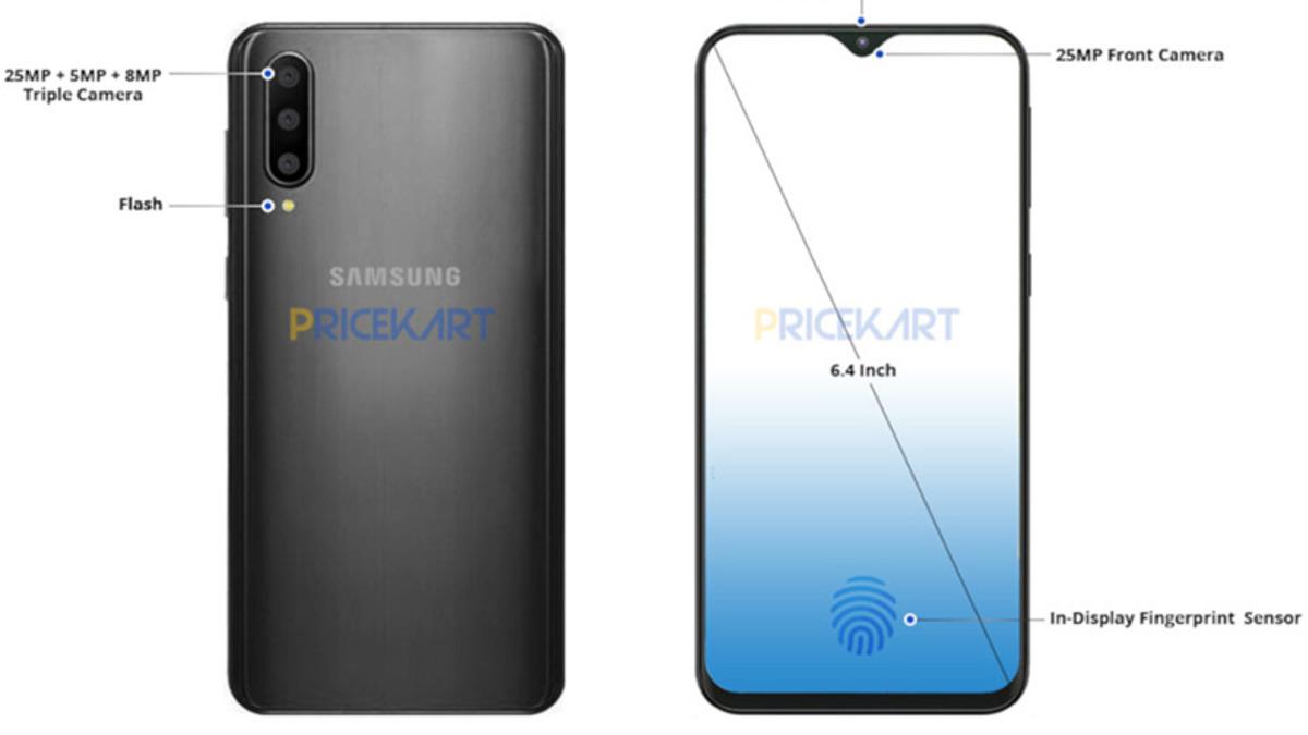 Samsung Galaxy A50, Prizma Beyazı Renk Seçeneğiyle Görüntülendi