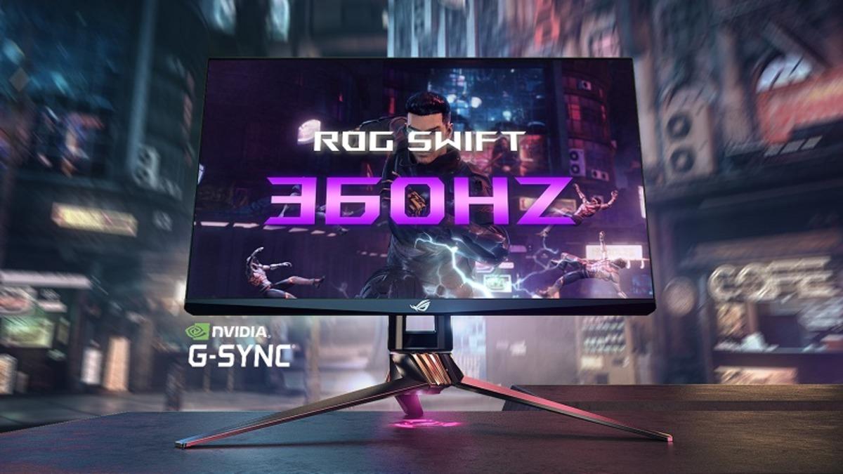 Asus, Dünyanın İlk 360 Hz Oyuncu Monitörü ROG Swift 360Hz’i Duyurdu
