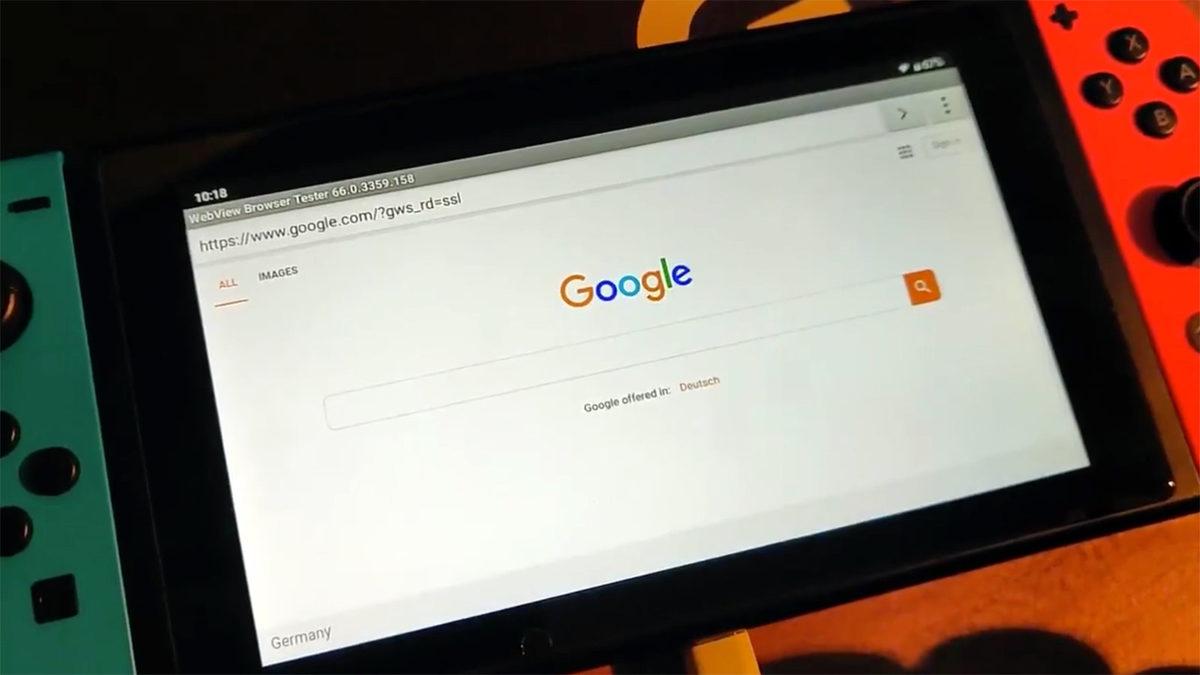 Android, Resmi Olmasa da Nintendo Switch’i Destekliyor