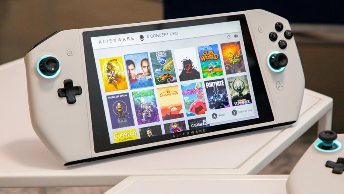 Alienware’den PC Oyunlarını Çalıştıran El Konsolu: Concept UFO