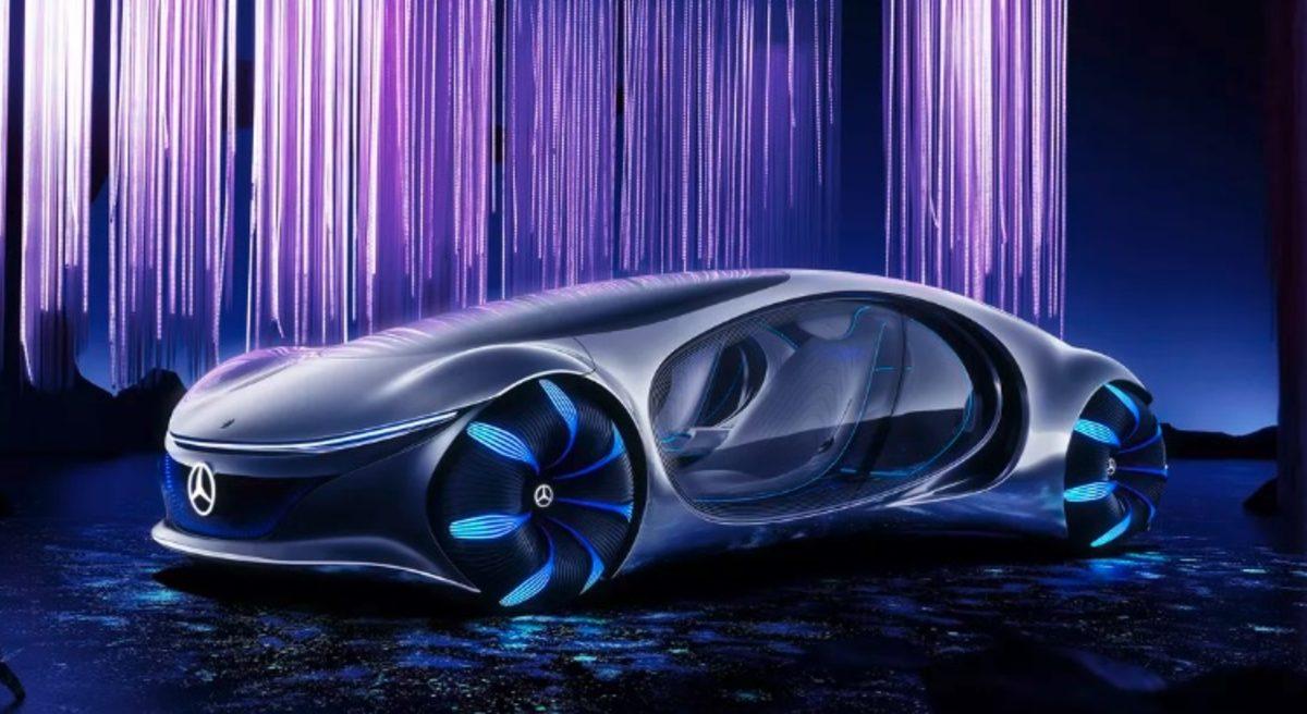 Mercedes, Tasarımıyla Ağzınızı Açık Bıraktıracak Konsept Aracı ’Vision AVTR’yi Tanıttı