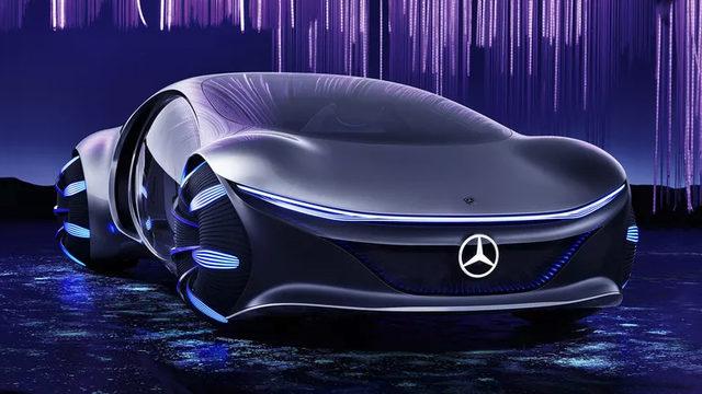 Mercedes, Tasarımıyla Ağzınızı Açık Bıraktıracak Konsept Aracı ’Vision AVTR’yi Tanıttı