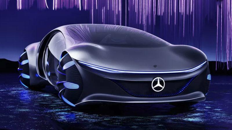 Mercedes, Tasarımıyla Ağzınızı Açık Bıraktıracak Konsept Aracı ’Vision AVTR’yi Tanıttı