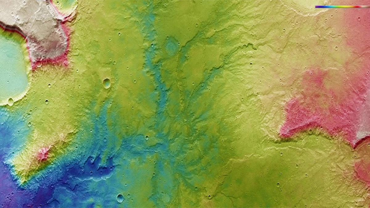 Avrupa Uzay Ajansı ESA, Mars’taki Antik Su Kanallarının Fotoğraflarını Yayınladı