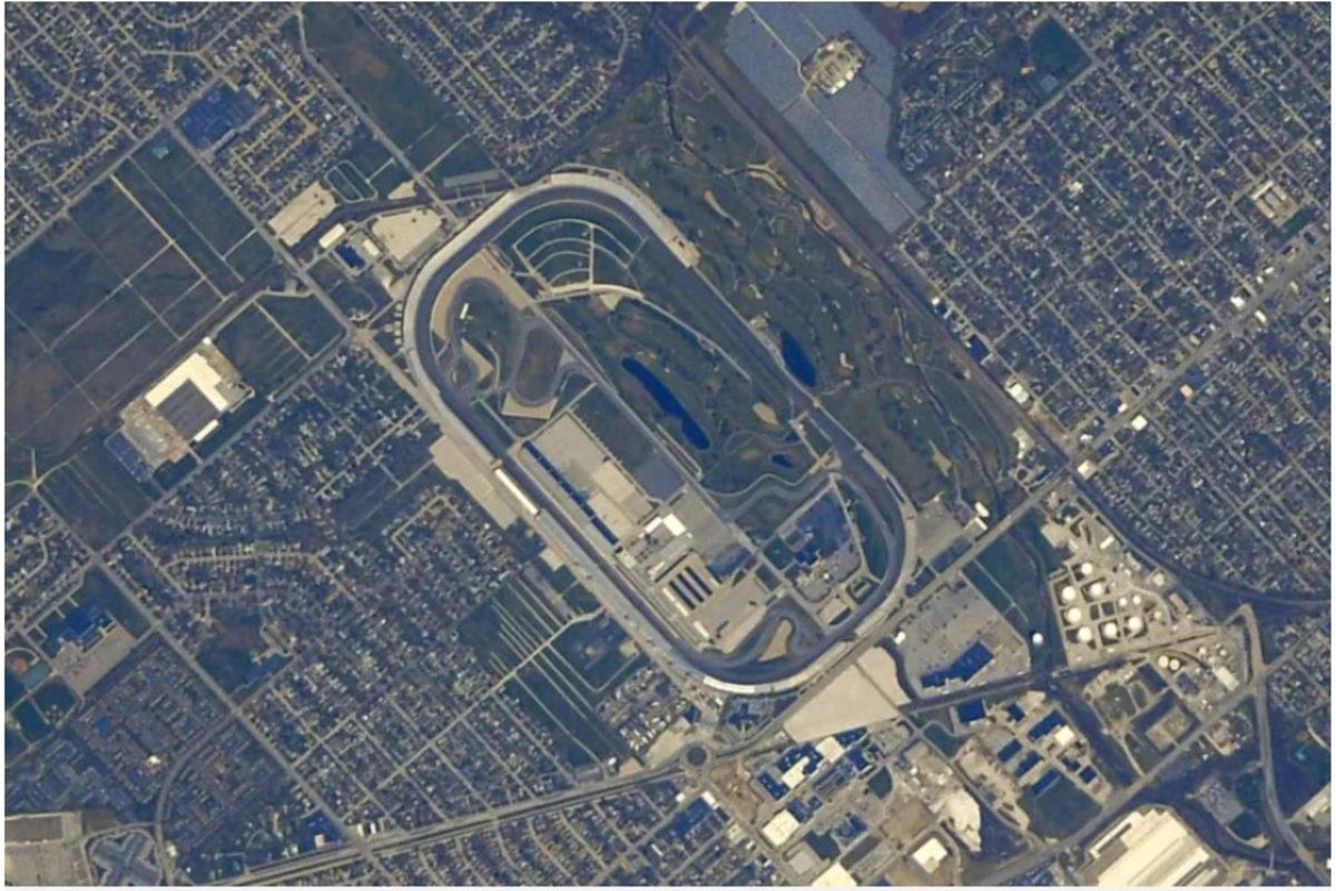 Uzaydan Dünya’daki Yarış Pistlerinin Fotoğrafını Çeken Araba Tutkunu Astronot