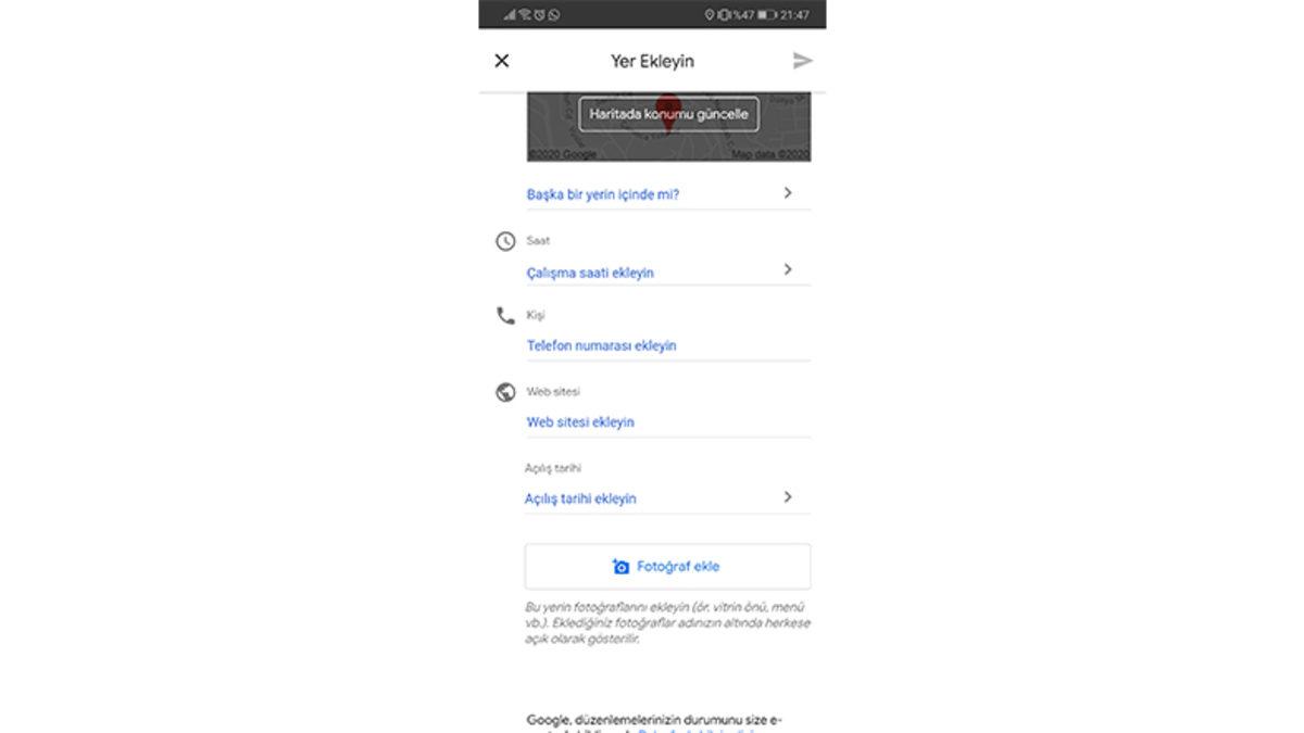 Google Haritalar’da Konum Ekleme Nasıl Yapılır?