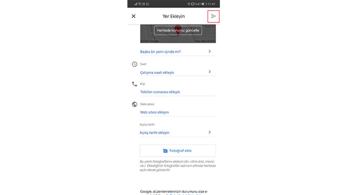 Google Haritalar’da Konum Ekleme Nasıl Yapılır?
