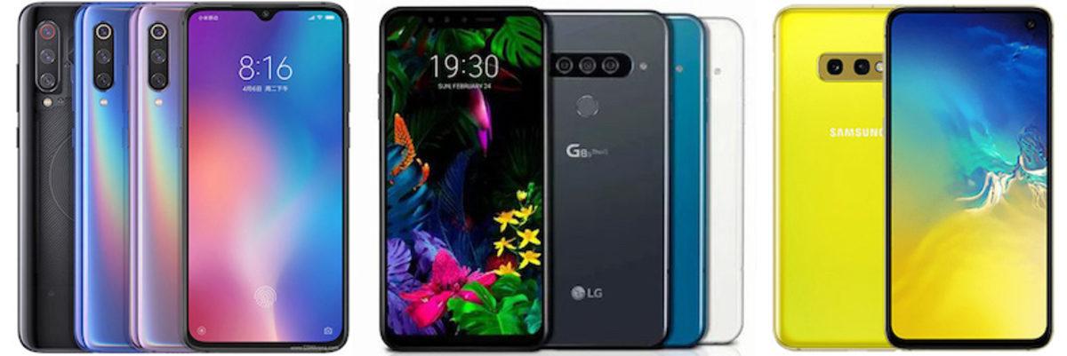 Xiaomi Mi 9, LG G8 ThinQ ve Samsung Galaxy S10e Karşılaştırması