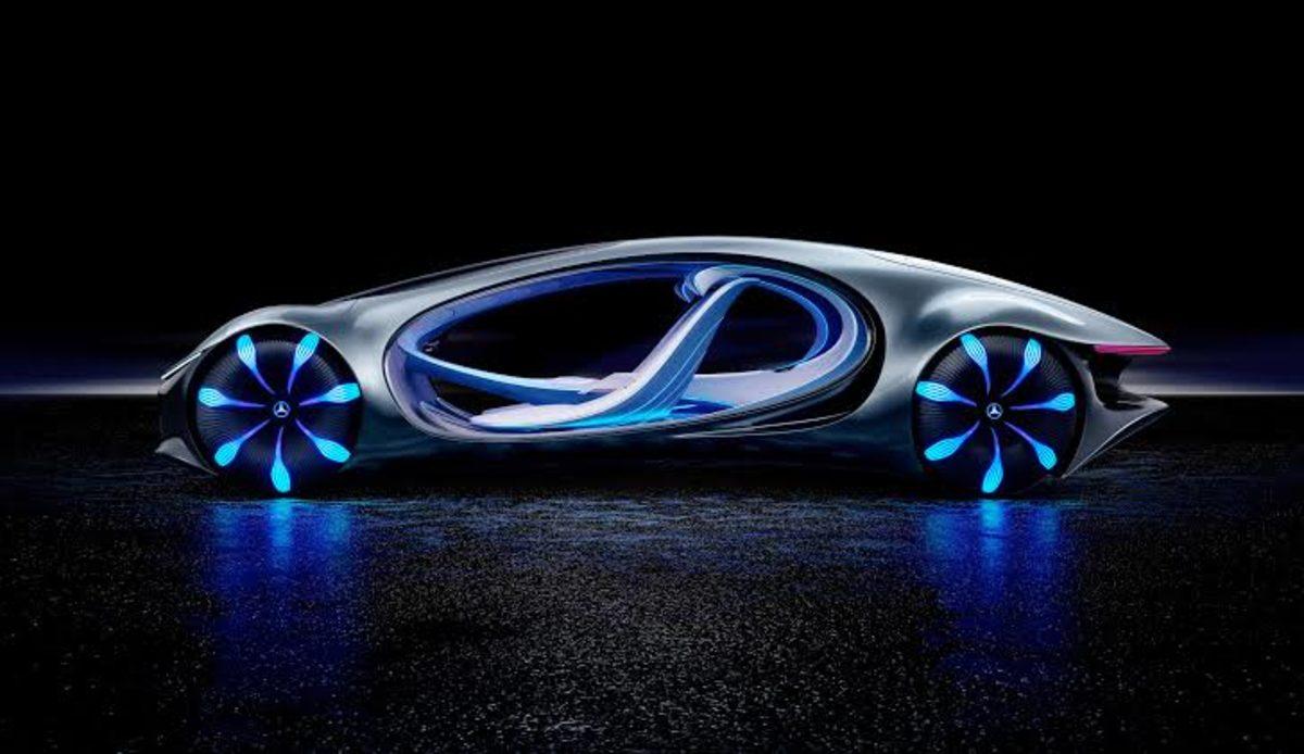 Mercedes’in Fantastik Tasarıma Sahip Konsept Otomobili ’Vision AVTR’nin Sürüş Videosu