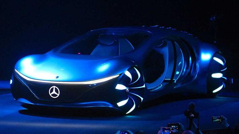 Mercedes’in Fantastik Tasarıma Sahip Konsept Otomobili ’Vision AVTR’nin Sürüş Videosu