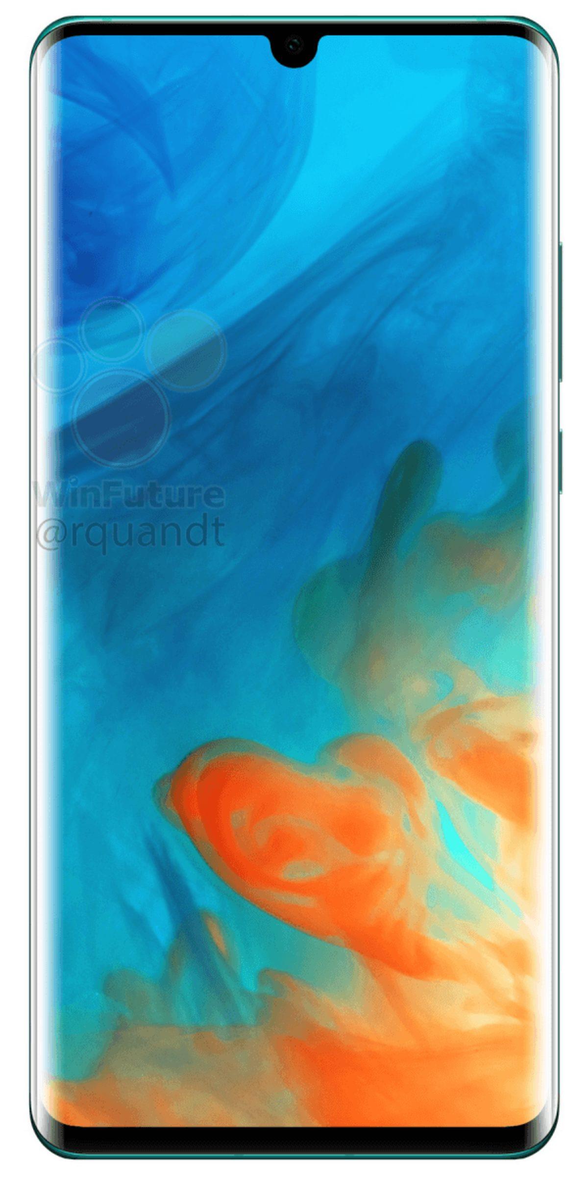 Yılın Bomba Telefonlarından Olacak Huawei P30 ve P30 Pro Böyle Görünecek