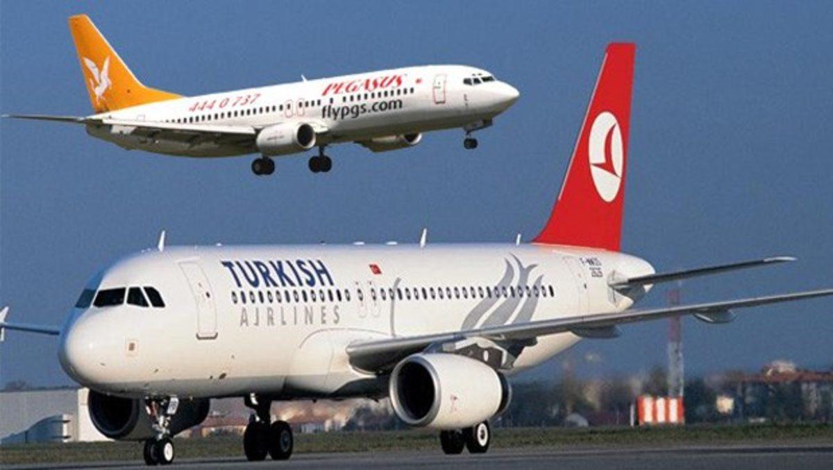 THY ve Pegasus, Irak ve İran Uçuşlarını Askıya Aldı