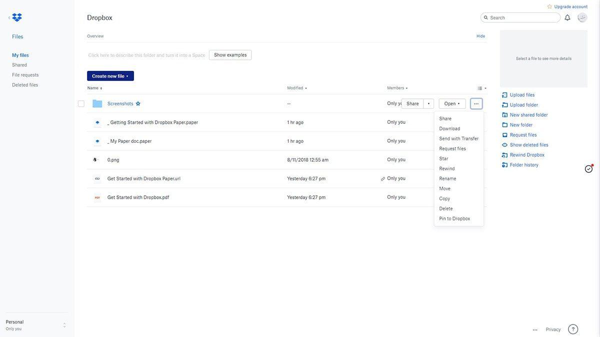 Dropbox’un Sahip Olduğu Aşırı Kullanışlı 23 Özellik