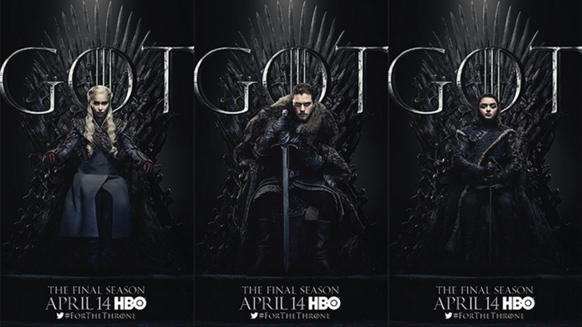 Game of Thrones, Twitter Hesabından Yeni Sezon İçin 20 Yeni Poster Yayınladı