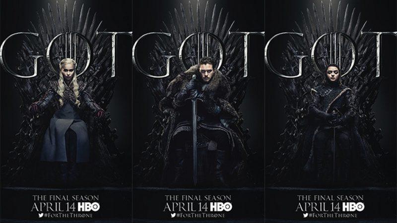 Game of Thrones, Twitter Hesabından Yeni Sezon İçin 20 Yeni Poster Yayınladı