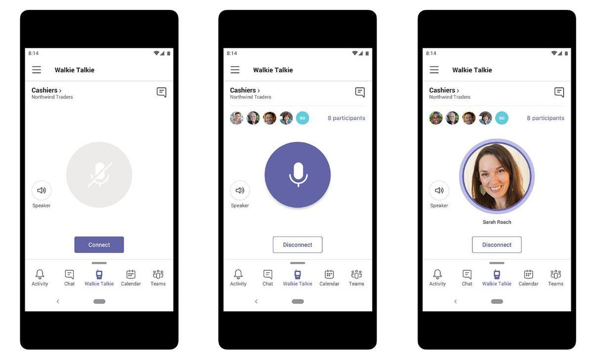 Microsoft Teams, Walkie Talkie de Dahil Birçok Yeni Özelliğe Kavuştu