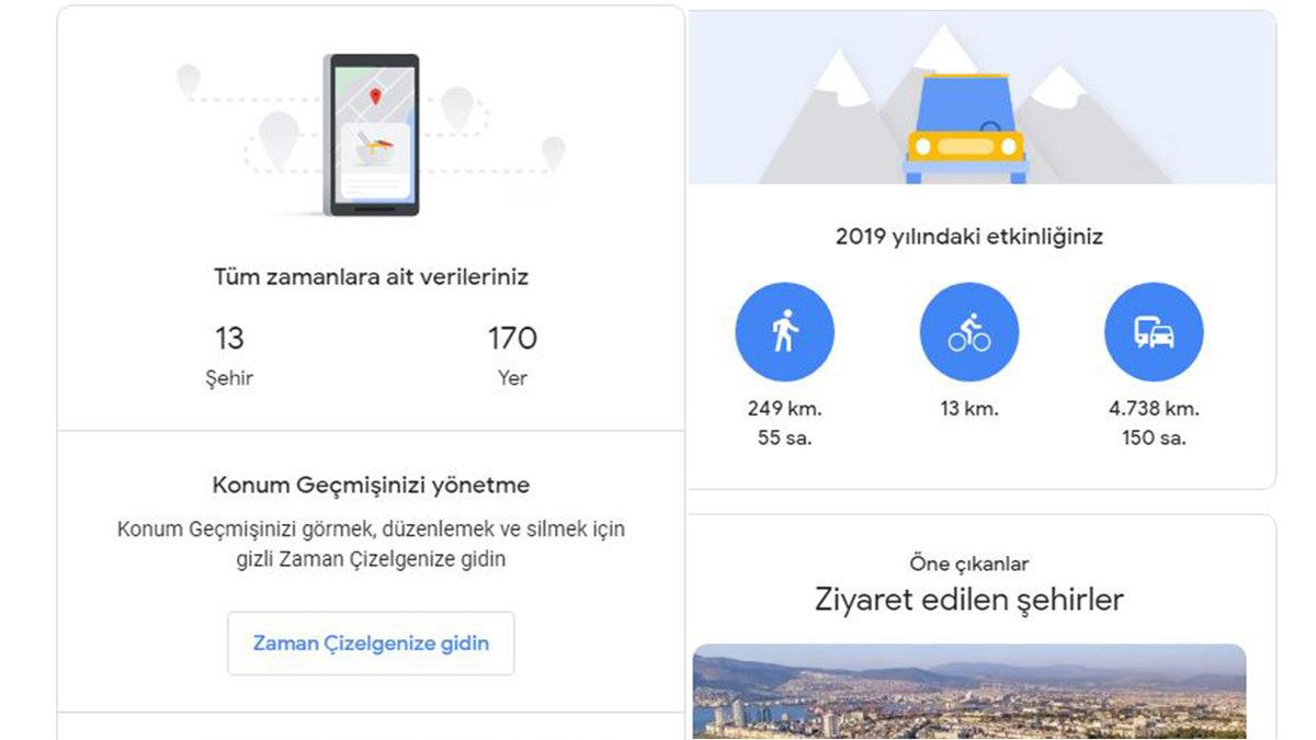 Google, Haritalar Kullanıcılarına Zaman Çizelgeli Ürkütücü Bir E-Posta Gönderiyor