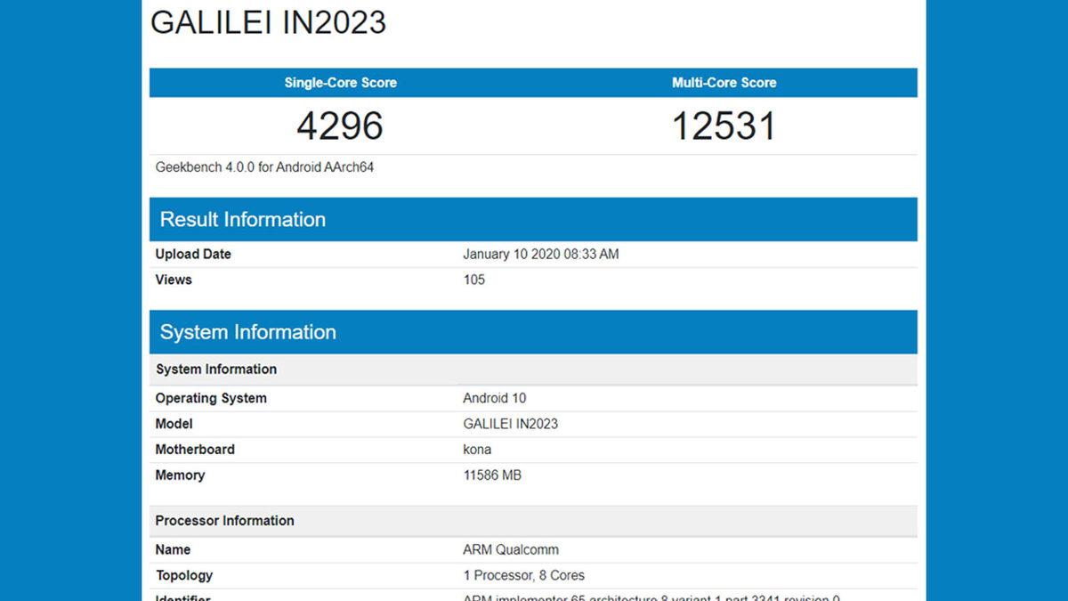 OnePlus 8 Pro’nun Özellikleri, Geekbench Puanıyla Ortaya Çıktı