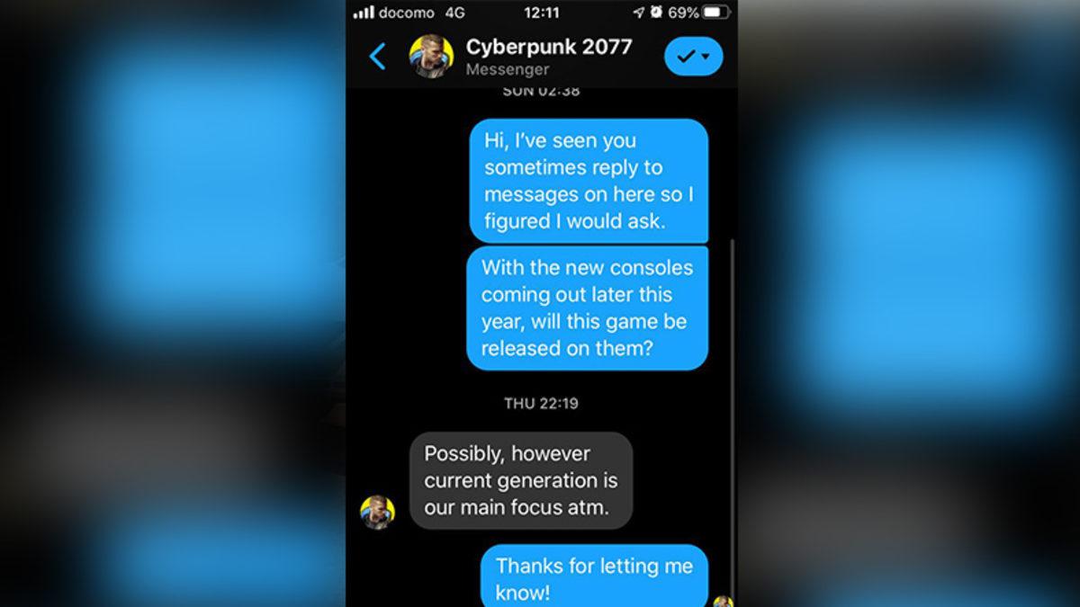 Cyberpunk 2077, Yeni Nesil Oyun Konsollarını Destekleyebilir