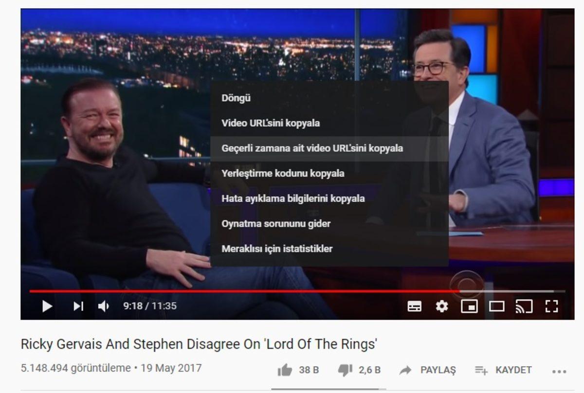 YouTube Videolarını İstediğiniz Dakikadan Paylaşmanızı Sağlayan Özellik