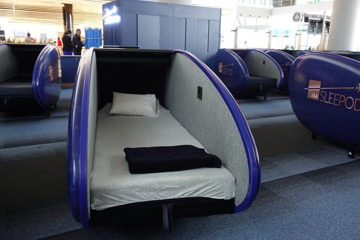İstanbul Havalimanı’nda Uyku Kapsülü Uygulaması