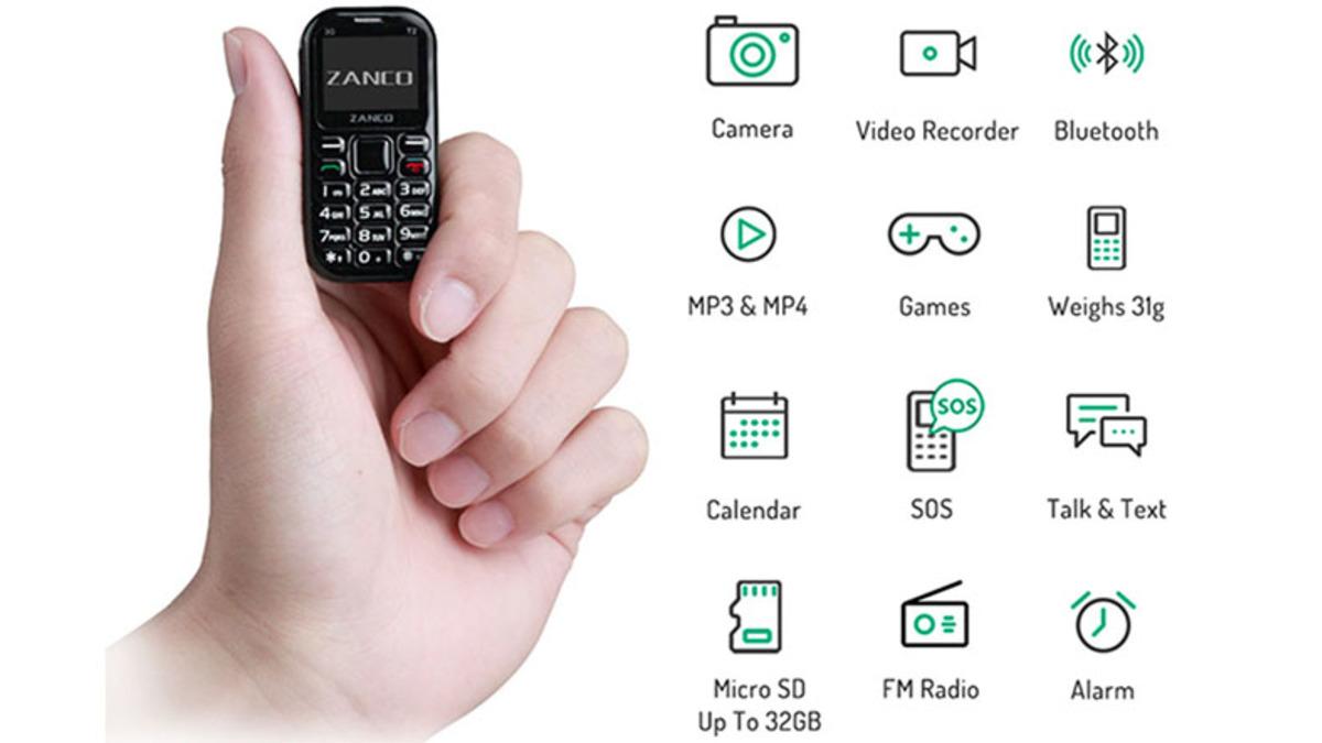 Palm’ın Tahtı Sallandı: Dünyanın En Küçük Telefonu Artık Zanco Tiny T2