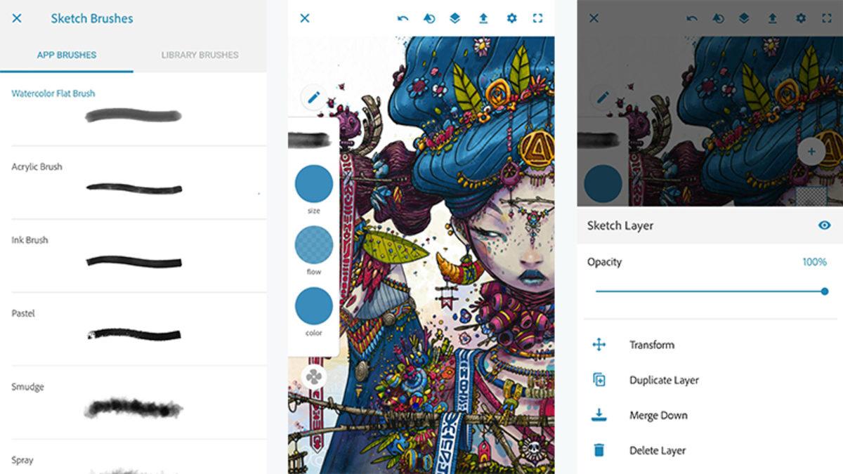 Bütün Ücretsiz Adobe Photoshop Uygulamaları (Android - iOS)