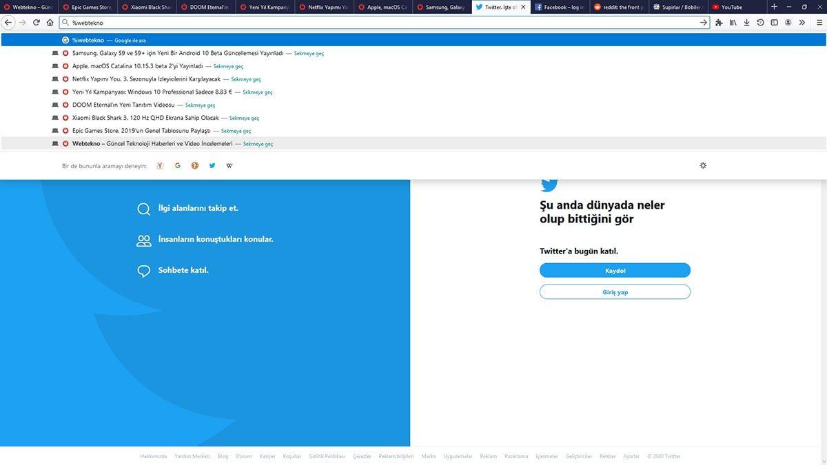 Mozilla Firefox’un 6 Kullanışlı Özelliği