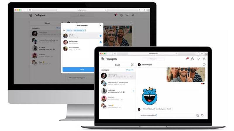 Instagram’ın Web Sürümüne ’Mesajlaşma’ Özelliği Eklendi
