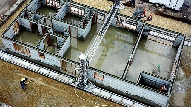 Bir Şirket, 3D Yazıcıyla 175 Metrekarelik Evi 48 Saatte İnşa Etti