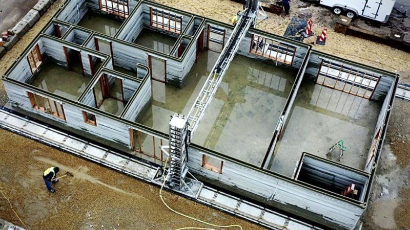 Bir Şirket, 3D Yazıcıyla 175 Metrekarelik Evi 48 Saatte İnşa Etti