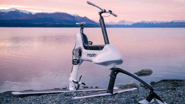 Tasarımıyla Normal Bisikletleri Andıran İlk Elektrikli Deniz Bisikleti: Manta5