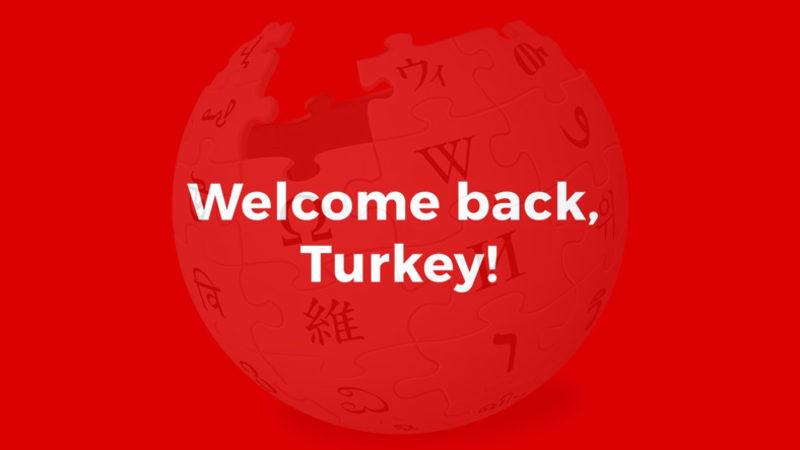 Wikipedia’dan Tüm Süreci Aydınlatan Türkiye Açıklaması